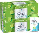 Mount Franklin Lightly Sparkling Water Lime/Passionfruit Multipack Cans 20 x 375mL $9.50 + Delivery @ Amazon Warehouse