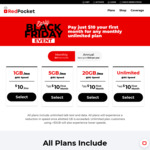 Any USA eSIM Plan US$10 for the First Month + US$1 Fee + State Tax (US Address Required, ~A$17) @ Red Pocket Mobile