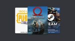Win God of War on Steam, $20 Steam Gift Card or PUBG Mobile 1800 UC Gift Card from PremiumCDKeys