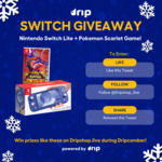 Win a Pokemon Scarlet Game + Nintendo Switch Lite from Drip for Days