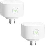 Meross Smart Wi-Fi Plug with Energy Monitor - 2-Pack $27.69 + Delivery ($0 with Prime/ $59 Spend) @ meross direct via Amazon AU