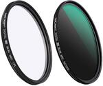 Kentfaith 62mm Lens Filter Kit ND1000 + CPL Filter A$39.74 Delivered from AU Warehouse @ K&F Concept