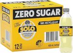 Solo Zero Sugar 450ml X 12 Pack $12 ($10.80 S&S) + Delivery ($0 with Prime/ $59 Spend) @ Amazon AU