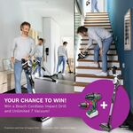 Win a Cordless Combi Drill + an Unlimited 7 Vacuum from Bosch Home