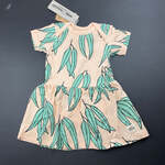 Milk & Masuki Soft Organic Cotton Blend Gum Leaves Bodysuit Dress, Sizes 00 & 000, $16.95 + $9.95 Postage @ Daisy Chain Clothing