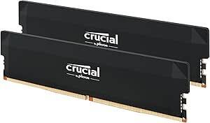 Crucial Pro DDR5 RAM: 32GB (2x16GB) 6000MHz CL36 $121.31, 64GB (2x32GB) 5600MHz CL46 $230.34 Delivered @ Amazon DE via AU