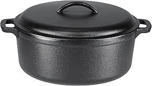 Amazon Basics Cast Iron Pot: 6.6L $44.89, 1.9L $24.89 + Delivery ($0 with Prime/ $59 Spend) @ Amazon AU