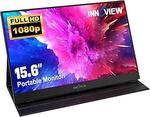 InnoView Portable Monitor, 15.6" 1080P IPS 60Hz $79.99 Delivered @ InnoView via Amazon AU