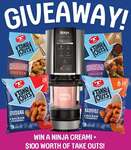 Win a Ninja Creami NC300 Ice Cream Maker + $100 Woolworths Voucher from Tegel Takeouts