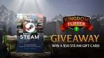 Win 1 of 2 $50 Steam Gift Cards from Infernozilla