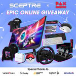 Win a Gaming Prize Pack from SCEPTRE x PAX East