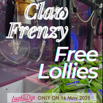 [SA] Claw Frenzy - Free Lollies @ Lucky Dip AU, Armada Arndale Shopping Ctr (Kilkenny)