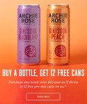 Spend $65 or More on Bottled Spirits and Get 12 Free Cocktail Cans @ Archie Rose