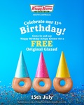 [SA] Free Original Glazed Krispy Kreme Doughnut @ Krispy Kreme SA (in Store)