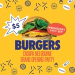 [VIC] $5 Burgers @ Royal Stacks, Crown Melbourne