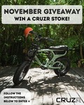 Win a Cruzr Stoke Ebike Valued at $3,699 from Cruzr