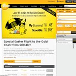 Scoot - Singapore to Gold Coast - One Way Flight - March 30th - $37 Inc Taxes