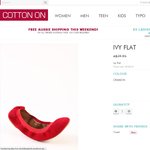 Cheap Ladies Ballet Flats SHOES from COTTON ON $5 a Pair FREE DELIVERY