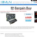 EVGA GeForce GTX 670 4GB Superclocked $469 Delivered @ MLN
