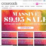 Massive $9.95 Sale: Spring Clean Sale @ Crossroads!