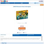 Lego Dino Ocean Interceptor. $24.99 was $54.99 @ Toys r us