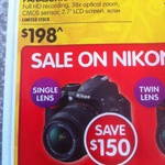 Nikon D3100 Digital SLR Camera with 18-55mm VR Single Lens Kit $398 @ DSE 5 Dec