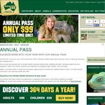 Australia Zoo Annual Pass $99 Adults (Save $46), $59 Kids (Save $26)