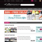 Cellarmasters Family & Friends Wine Offer - x12 Bottles $99 (Half Price)