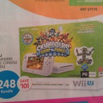 Wii U Basic Console Skylanders Swap Force Pack $248 @ BigW (Save $101)