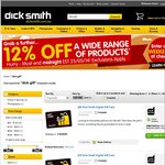 12% off Dick Smith Gift Cards with Any Eligible Purchase @ Dick Smith (Online Only)