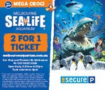 2 for 1 Ticket to SEA LIFE Melbourne Aquarium