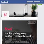 Win an iPad Mini Each Week with Nvoi