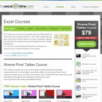 $39 (50% OFF) Excel Pivot Table Course with 200+ Downloadable Videos