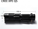 Ultrafire CREE XPE Q5 7w 3 Modes Zoomable LED Flashlight, USD $2.99 Free Shipping @ Banggood