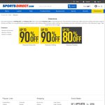 $1 Slazenger Clothes, $15 Everlast Hoodies, up to 90% off at Sportsdirect