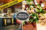 $6 for Salad or Panini with Bottle of Water @ Soul Origin Via Scoopon  - All NSW Locations
