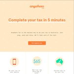 Get Simple Tax Returns Done for $50 When You Pre-Register for Anywhere Tax