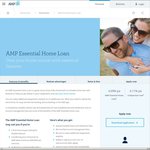AMP Essential Home Loan - Variable @4.09% P.a. (Comparison Rate 4.11%P.a.) - Owner Occupied only