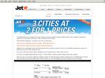 JETSTAR 321 deal - 2 for 1 fares