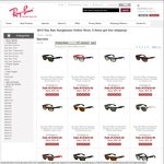 Rayban Sunglasses 90% off with 29.99 AUD Each