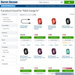 Fitbit Charge HR Wristband - $133 (except Tangerine) after Voucher @ Harvey Norman