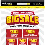 Blitz2go Personal Blender $36, George Foreman Grill $99, Breville 1.7L Glass Kettle $69 + Delivery/Click Collect @ Dick Smith