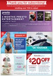 $30 off $80 @ Adairs, 30% off @ Speedo, $30 off $100 @ Royal Albert, $20 off $90 @ Subscribe Today + More