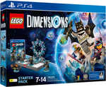 Lego Dimensions Starter Pack PS3/PS4/XBOX360 for $84 at BigW Online with Free Click & Collect