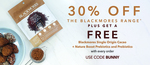 Blackmores - 30% off + FREE Single Origin Cacao and Nature Boost Prebiotics and Probiotics