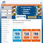 10% off Short Term or 5% off Long Term Melbourne Airport Parking