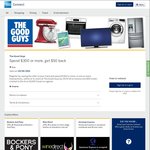 AmEx Offer: Spend $300 or More & Get $50 Back @ The Good Guys