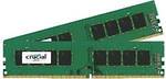 Crucial 32GB (2x 16GB) 2133MHz DDR4 Desktop Memory US $112.60 (~ AU $156) Delivered @ Amazon