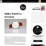 Win 1 of 2 Halley Watches (Worth $190 Each) from The Weekly Review (VIC)