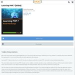 Learning PHP 7 [Video] AUD $29.40 (Was $97.99) @ Packtpub